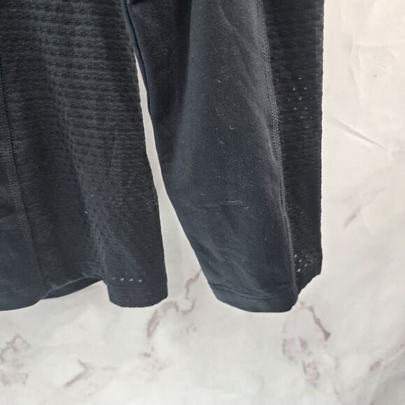 Columbia Shirt Womens Large Black Long Sleeve Tech Running Hiking Mesh Crew - Picture 4 of 13